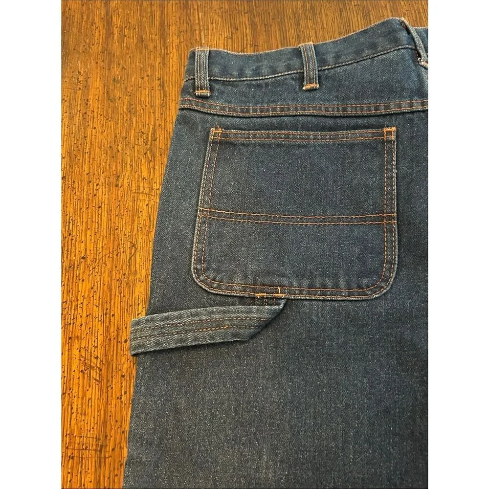 Men's Straight Leg Blue PIP Men’s AR/FR Jeans - 100% Cotton 32/32 NWOT